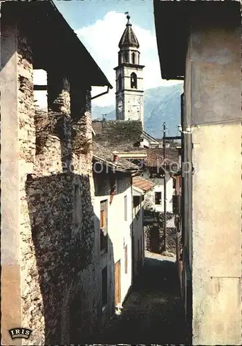 Ascona TI Dorfpartie / Ascona /Bz. Locarno