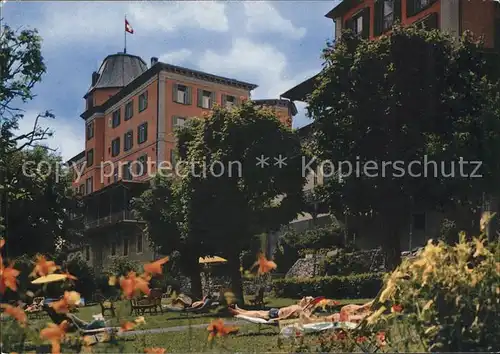 Scuol Tarasp Vulpera Kurhotel Belvedere und Hotel Post / Scuol /Bz. Inn