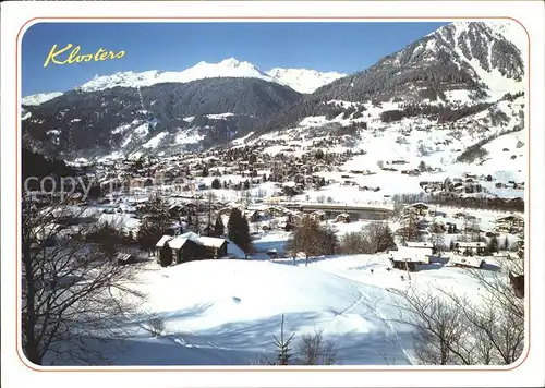 Klosters GR mit Selfrangaskilift Madrisa Kat. Klosters
