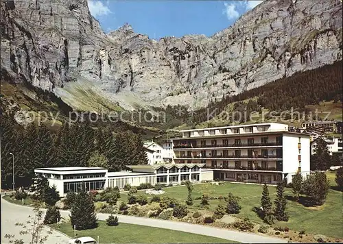 Leukerbad Laehmungsinstitut Kat. Loeche les Bains