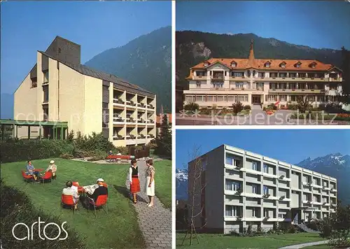 Interlaken BE Hotel Artos  Kat. Interlaken