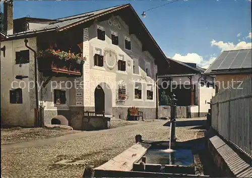 Scuol Tarasp Vulpera Engadiner Haus  / Scuol /Bz. Inn