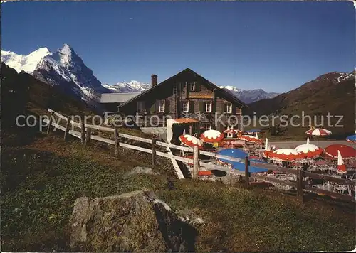 Grindelwald Berghotel Grosse Scheidegg Moench Eiger Kat. Grindelwald