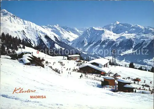 Klosters GR Skigebiet Madrisa Kat. Klosters