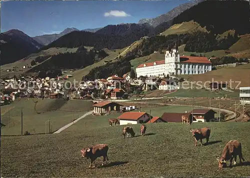 Disentis GR Muster Kuehe Kat. Disentis