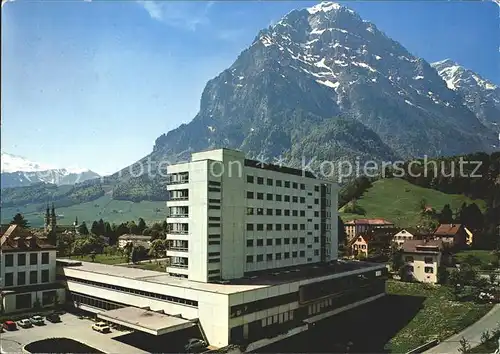 Glarus GL Kantonsspital mit Vorderglaernisch Kat. Glarus