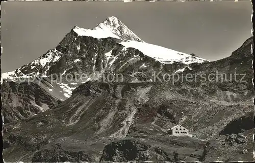 Valais Wallis Kanton Cabane de Chanrion La Ruinette Kat. Sion