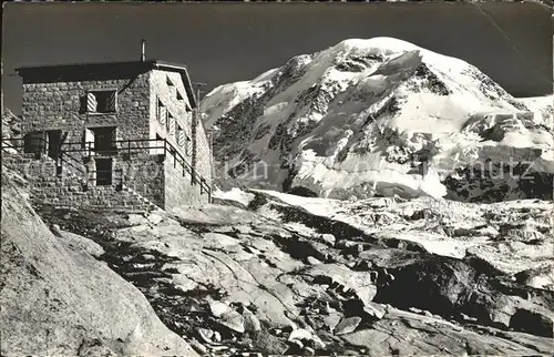 Zermatt VS Monte Rosa Huette mit Lyskamm Kat. Zermatt