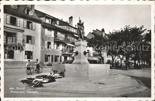 Bulle FR Monument Chenaux Kat. Bulle