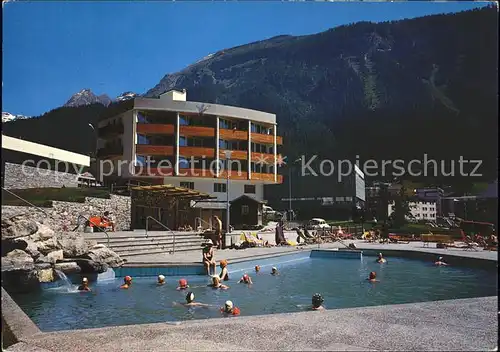 Leukerbad Geh und Fussbad Kat. Loeche les Bains