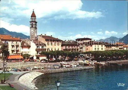 Ascona TI Veduta generale / Ascona /Bz. Locarno