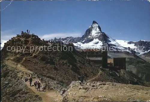 Zermatt VS Gornergrat Kulmhotel Matterhorn Kat. Zermatt