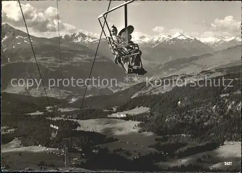 Flims GR Sesselbahn  Kat. Flims Dorf