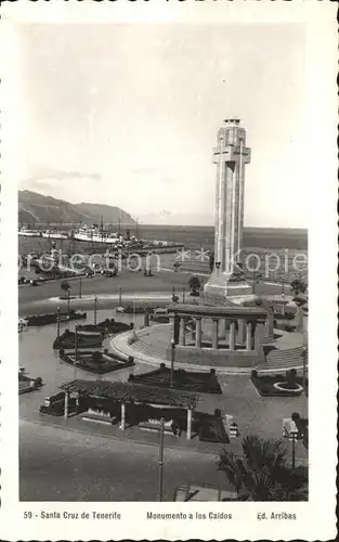 Tenerife Santa Cruz de Tenerife Monumento a los Caidos Kat. Islas Canarias Spanien