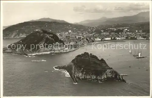 San Sebastian Guipuzcoa Vista desda el monte Igueldo / Donostia-San Sebastian /Guipuzcoa