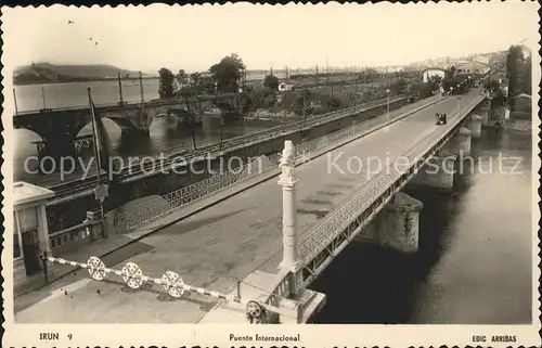 Irun puente internacional Kat. Spanien