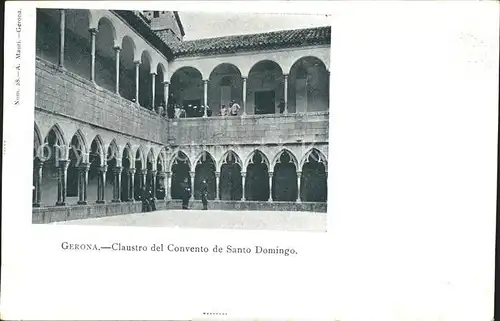 Gerona Claustro del convento de Santo Domingo Kat. Costa Brava Spanien