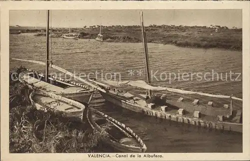 Valenciana Canal de la Albufera Kat. Spanien