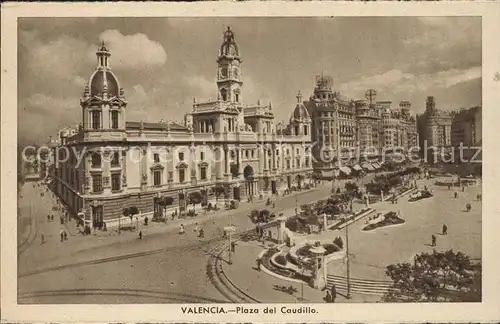 Valenciana Plaza del Caudillo Kat. Spanien