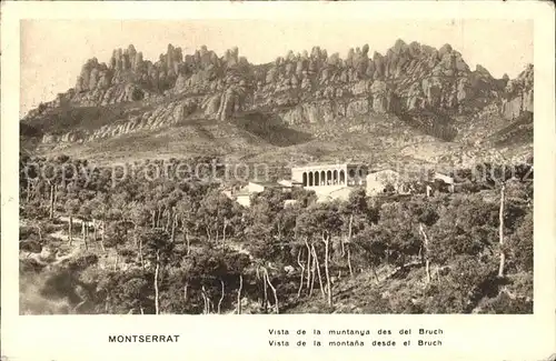 Montserrat Kloster muntanya Bruch Kat. Spanien