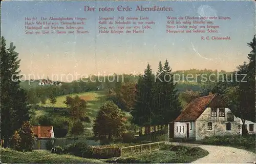 Westfalen Region Heimatbilder Bauernhaus Gedicht Groenewald /  /