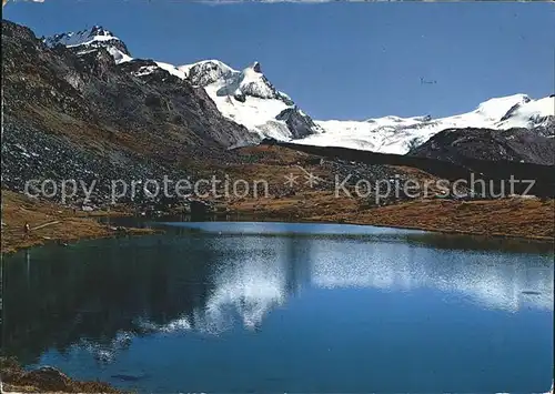 Zermatt VS Stellisee Fluhalp Rimpfisch und Stahlhorn Kat. Zermatt