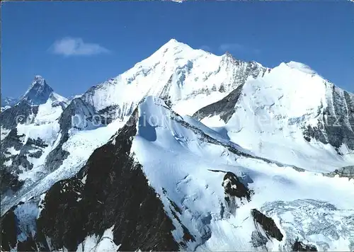 Valais Wallis Kanton Matterhorn Weisshorn Bishorn Brunegghorn Kat. Sion