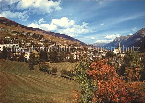 Scuol Tarasp Vulpera Panorama / Scuol /Bz. Inn