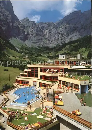 Leukerbad Thermal Badecenter Kat. Loeche les Bains