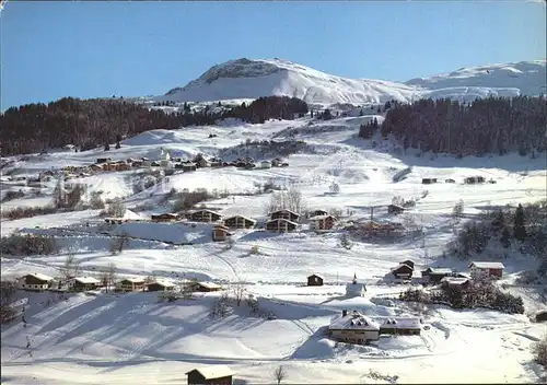 Valata und Surcuolm Skigebiet mit Piz Mundaun  Kat. Obersaxen