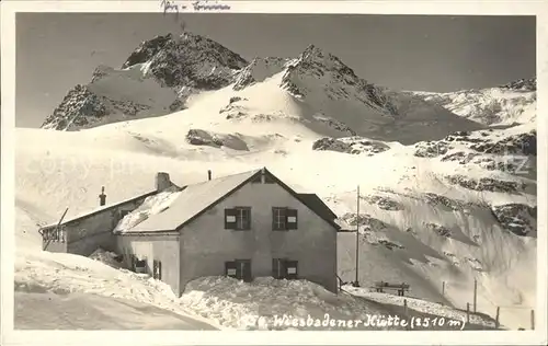 Wiesbadener Huette  Kat. Partenen Montafon