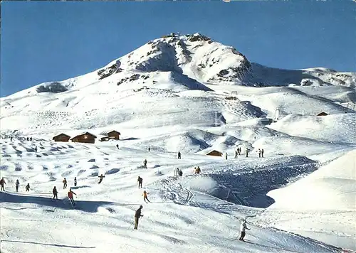 Arosa GR Weisshorn mit Carmenna Abfahrt Kat. Arosa