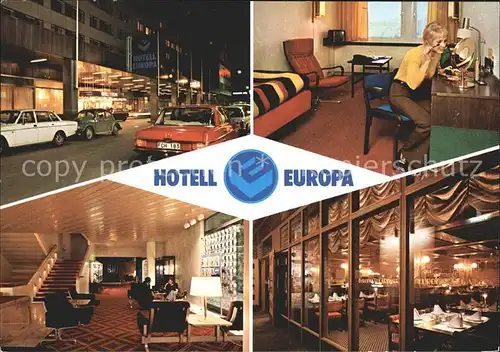 Goeteborg 
Hotell Europa  Kat. 