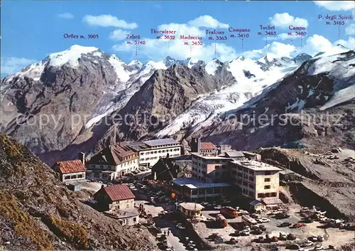 Stilfserjoch Passo dello Stelvio Kat. Italien