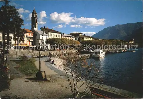 Ascona TI Lago maggiore Promenade Kat. Ascona