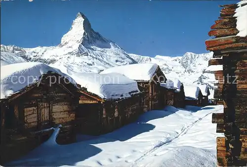 Zermatt VS Eggenalp Matterhorn Kat. Zermatt