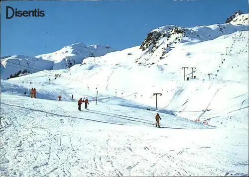 Disentis GR Skigebiet  Kat. Disentis