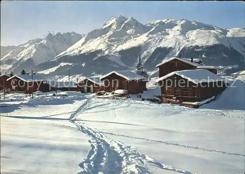 Miraniga Obersaxen mit Brigelserhoerner / Obersaxen /Bz. Surselva