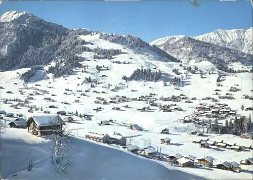 Adelboden Boden Skigebiet Kat. Adelboden