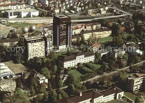 St Gallen SG Fliegeraufnahme Kantonsspital Kat. St Gallen