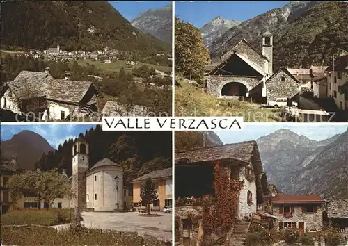 Valle Verzasca Brione Frasco Sonogno Lavertezza Kat. Locarno