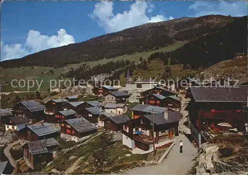 Jeizinen Ortsblick / Gampel /Bz. Leuk