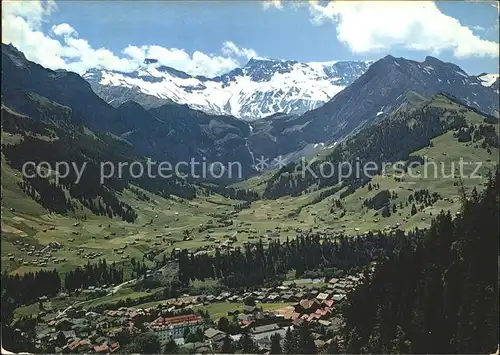 Adelboden mit Wildstrubel Kat. Adelboden