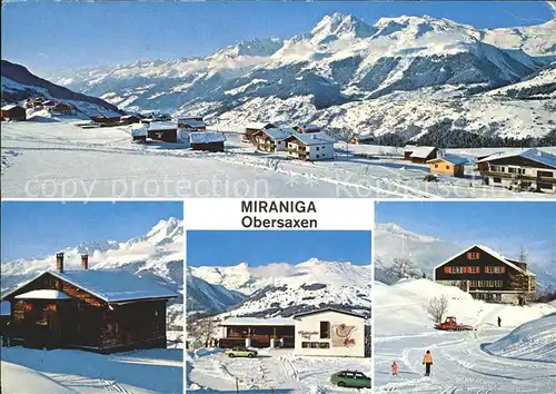 Miraniga Obersaxen Jugendherberge Waedenswiler-Haus Meilener-Haus / Obersaxen /Bz. Surselva