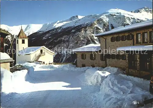 Wergenstein GR Ferienheim Piz Vizan Kat. Wergenstein