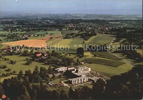 St Gallen SG Fliegeraufnahme Kurhaus Oberwaid Bodensee Kat. St Gallen