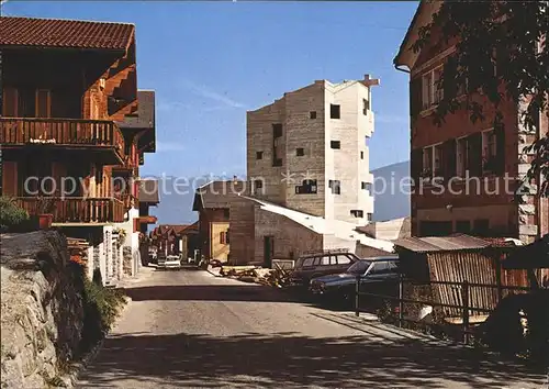 Val d Herens Heremence et sa nouvelle eglise / Sion /Bz. Sion