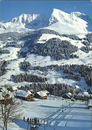 Adelboden Skilift Bonderspitz Kat. Adelboden