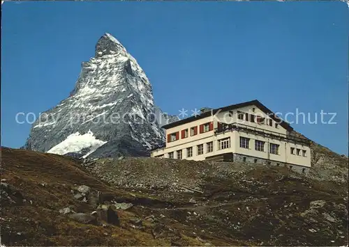 Zermatt VS Hotel Schwarzsee Matterhorn Mt. Cervin Kat. Zermatt