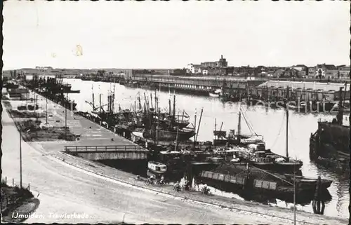 Ijmuiden Trawlerkade Schiffe Kat. Niederlande